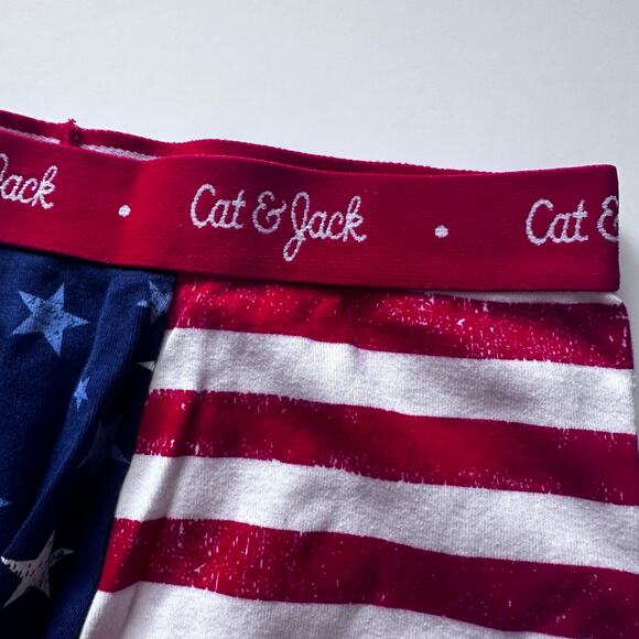 Cat & Jack star and stripes pajamas boxers - Picture 2 of 3